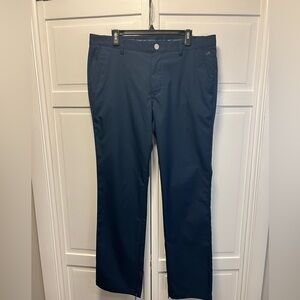 Bonobos Maide Straight Leg Pants With Ankle Zipper Size Men’s 36 Color Blue